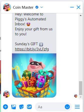 Ask Daily Gift Coin Master Facebook Page