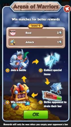 Coin Master Arena of Warriors Event Guide